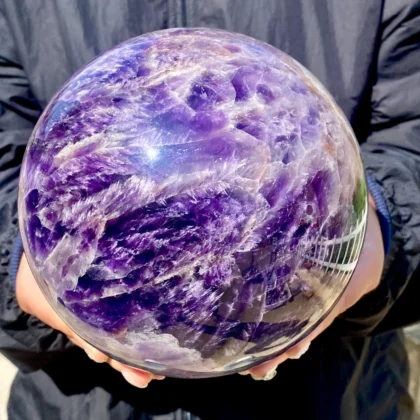 Ametist kristalna krogla – 5.22 kg